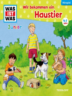 cover image of Wir bekommen ein Haustier